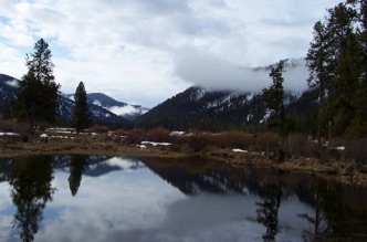 Fall pond